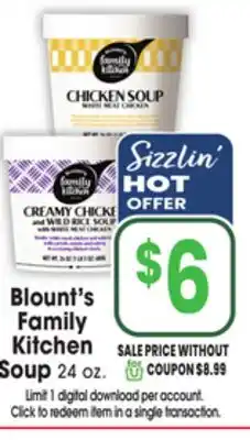 Jewel-Osco Blount's Family Kitchen Soup offer