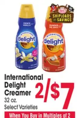 Jewel-Osco International Delight Creamer offer