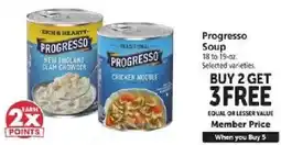 Safeway Progresso Soup offer