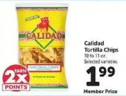 Safeway Calidad Tortilla Chips offer