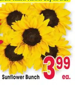 Jewel-Osco Sunflower Bunch offer