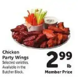 Safeway Chicken Party Wings offer