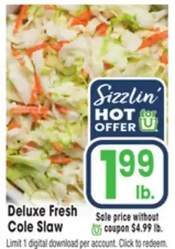 Jewel-Osco Deluxe Fresh Cole Slaw offer