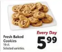 Safeway Fresh Baked Cookies offer