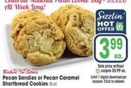 Jewel-Osco Pecan Sandies or Pecan Caramel Shortbread Cookies offer