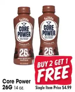 Jewel-Osco Core Power offer
