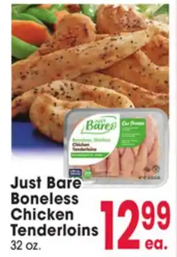Jewel-Osco Just Bare Boneless Chicken Tenderloins offer