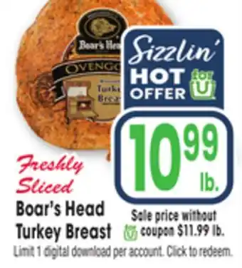 Jewel-Osco Boar's Head Turkey Breast offer