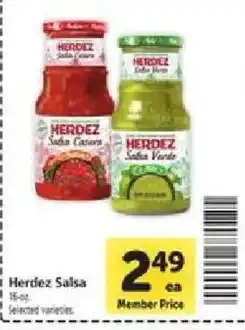 Safeway Herdez Salsa offer