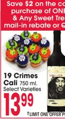 Jewel-Osco 19 Crimes Cali offer