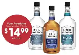 King Soopers Four Freedoms Select Varieties offer