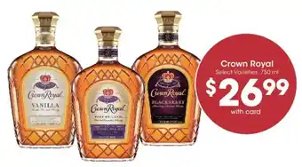 Crown Royal Select Varieties