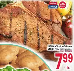 Jewel-Osco USDA Choice T-Bone Steak offer