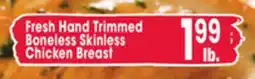 Jewel-Osco Fresh Hand Trimmed Boneless Skinless Chicken Breast offer