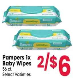 Jewel-Osco Pampers 1x Baby Wipes offer