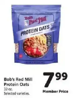 Safeway Bob's Red Mill Protein Oats offer