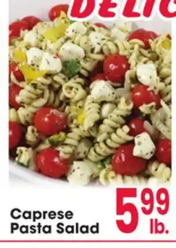 Jewel-Osco Caprese Pasta Salad offer