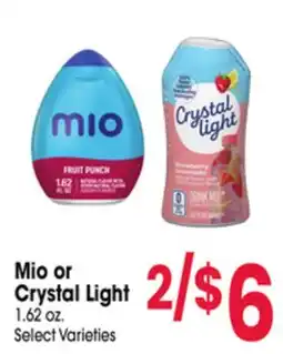 Jewel-Osco Mio or Crystal Light offer