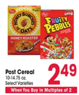 Jewel-Osco Post Cereal offer