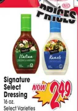 Jewel-Osco Signature Select Dressing offer