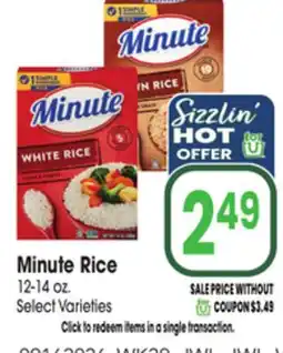 Jewel-Osco Minute Rice offer