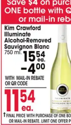 Jewel-Osco Kim Crawford Illuminate Alcohol-Removed Sauvignon Blanc offer