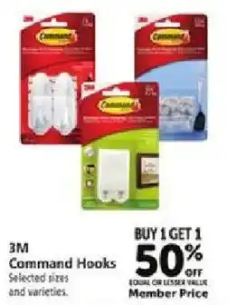 Safeway 3M Command Hooks offer