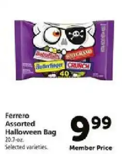 Safeway Ferrero Assorted Halloween Bag offer