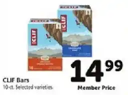 Safeway Clif Bars offer
