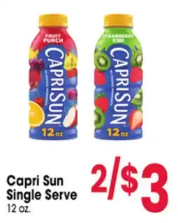 Jewel-Osco Capri Sun Single Serve offer