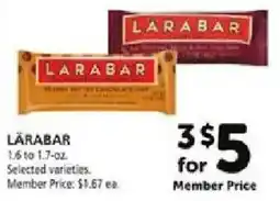 Safeway Larabar offer