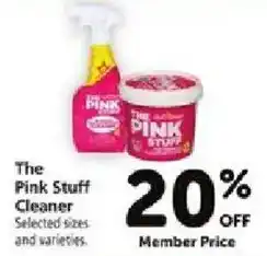 Safeway The Pink Stuff Cleaner offer
