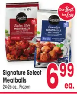 Jewel-Osco Signature Select Meatballs offer