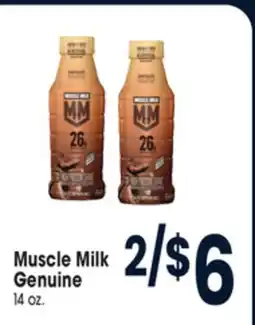 Jewel-Osco Muscle Milk Genuine offer