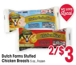Jewel-Osco Dutch Farms Stuffed Chicken Breasts offer