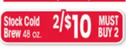 Jewel-Osco Stok Cold Brew offer