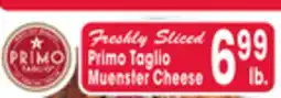 Jewel-Osco Primo Taglio Muenster Cheese offer