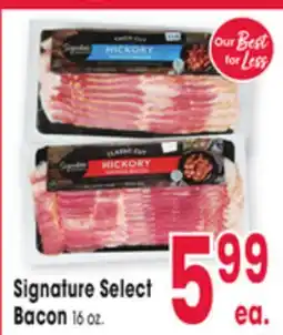 Jewel-Osco Signature Select Bacon offer
