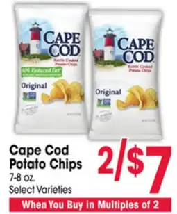 Jewel-Osco Cape Cod Potato Chips offer