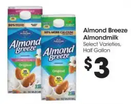 Food 4 Less Almond Breeze Almondmilk offer