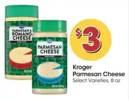 Food 4 Less Kroger parmesan cheese offer
