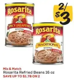 Winn Dixie Rosarita Refried Beans offer