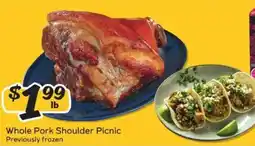 Winn Dixie Whole Pork Shoulder Picnic offer