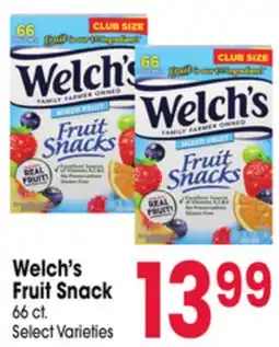 Jewel-Osco Welch's Fruit Snack offer