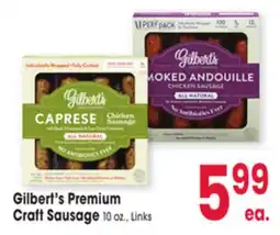 Jewel-Osco Gilbert's Premium Craft Sausage offer