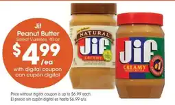 Food 4 Less Jif Peanut Butter offer