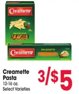 Jewel-Osco Creamette Pasta offer