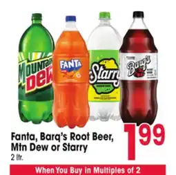 Jewel-Osco Fanta, Barq's Root Beer, Mtn Dew or Starry offer