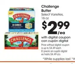 Food 4 Less Challenge butter offer