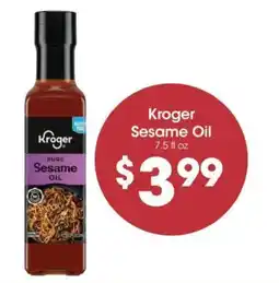 Food 4 Less Kroger sesame oil offer